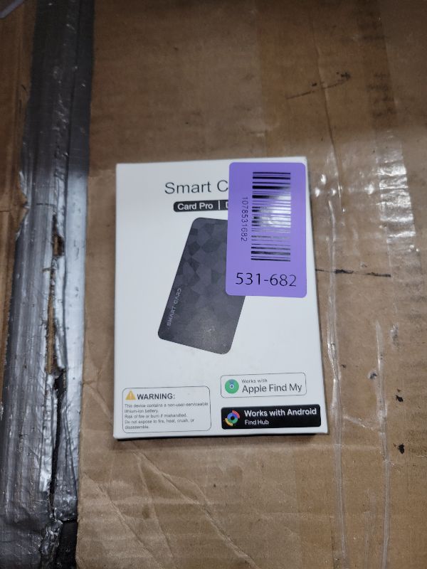 Photo 1 of 2026 Wallet Tracker Card (iOS and Android) Slim Tracking Card, 6-12 Years Battery Bluetooth Smart Card, Work with Apple Find My & Google Find Hub, GPS Locator for Luggage, Passports, Keys, Backpack