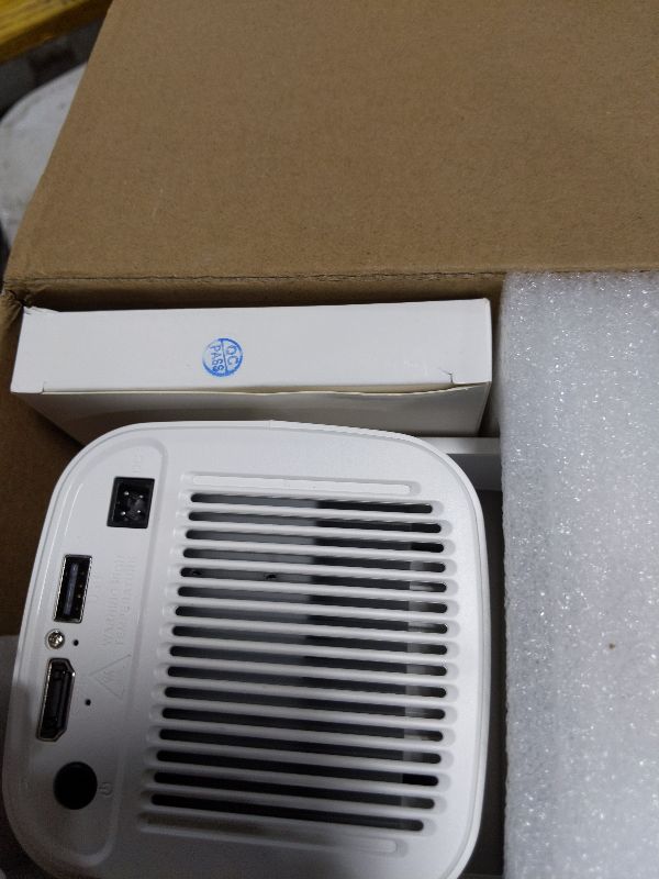 Photo 1 of ?Auto Focus&1080P?Magcubic Mini Smart Projector with 4K Support, Portable Projector with Wifi 6 and Bluetooth 5.4, 5W Speaker, Built in Apps, Voice Control, Outdoor Movie Projector
