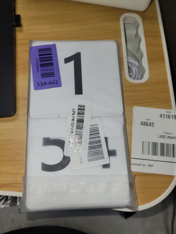 Photo 1 of 100 Pcs Table Numbers 1-100, Plastic Double Sided Table Number Cards, 4x3.7 Inch Number Signs for Wedding, Restaurant, Reception, Party, Anniversary, Event