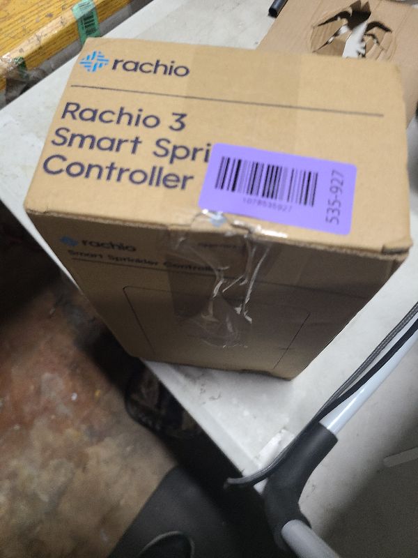Photo 1 of Rachio WiFi Smart Sprinkler Controller (16-Zone Irrigation Remote Control) – App-Based Scheduling, Local Weather Intelligence, Rain Skips, Easy DIY Install