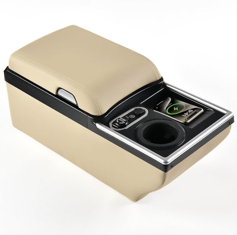 Photo 1 of
Coverado Universal Car Center Console with Wireless Charging & Cup Holder