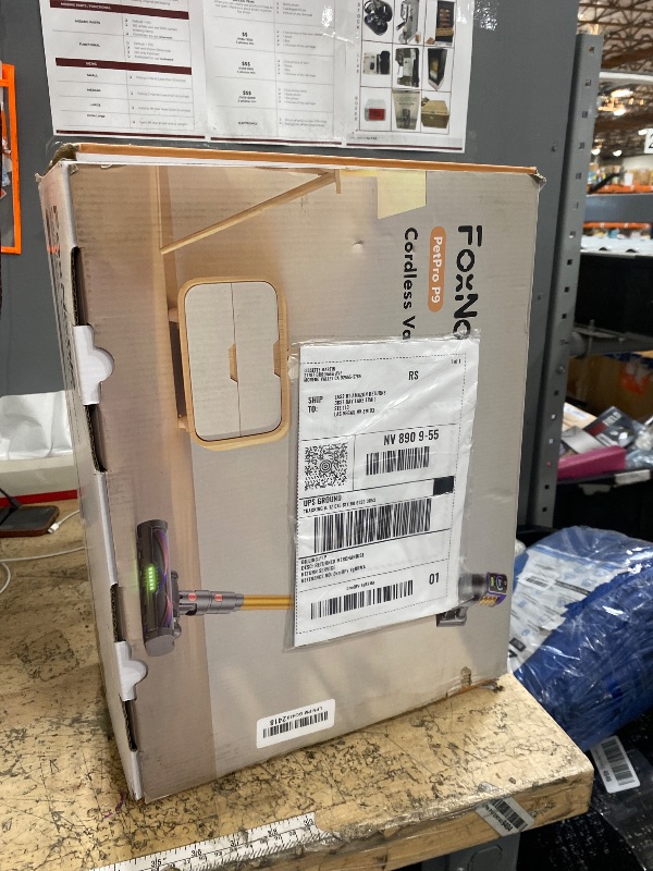 Photo 1 of **SEE NOTES***Cordless Vacuum Cleaner,50KPa 600W 65Mins Vacuum Cleaners for Home,Stick Vacuum with LED Display &Anti-tangle Brush and Self-Standing Design,Vacuum Cleaner for Hardwood Floors,Carpet,Pet Hair,Car