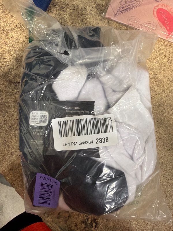 Photo 1 of **Only 6** adidas Mens Athletic Cushioned Crew Socks (6 Pairs) Durable & Comfortable
