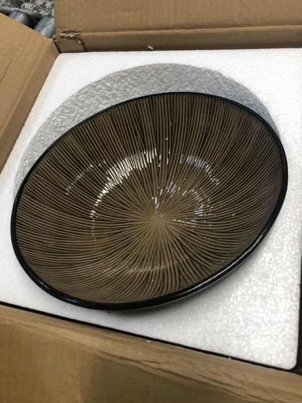 Photo 1 of ***STOCK PHOTO FOR REFERENCE ONLY*** Black Round Bowl