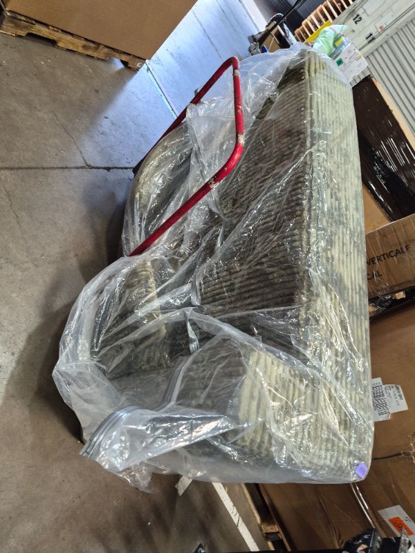 Photo 1 of ************INCOMPLETE COUCH, ONLY THE CIRCLED PORTION*****************
TRUNBACK 106" Modular Sectional Sofa, Green Corduroy Cloud Couch with Right Chaise, Deep Seat Boneless Floor Sofa for Living Room, High-Resilience Foam Support, No Assembly Required, 