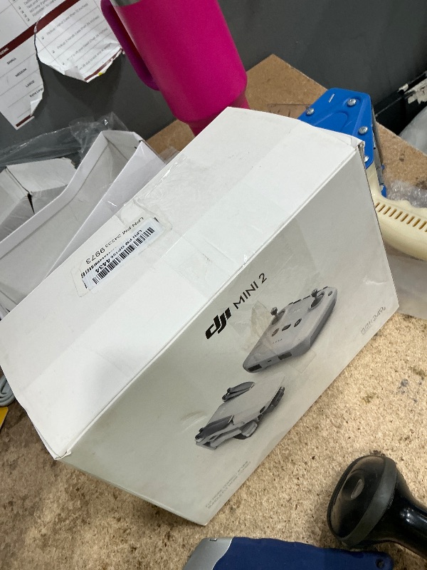 Photo 1 of **USED MAY HAVE ISSUES WITH FUNCTIONALITY**

DJI Mini 2 Fly More Combo – Ultralight Foldable Drone, 3-Axis Gimbal with 4K Camera, 12MP Photos, 31 Mins Flight Time, OcuSync 2.0 10km HD Video Transmission, QuickShots, Gray (CP.MA.00000306.01)