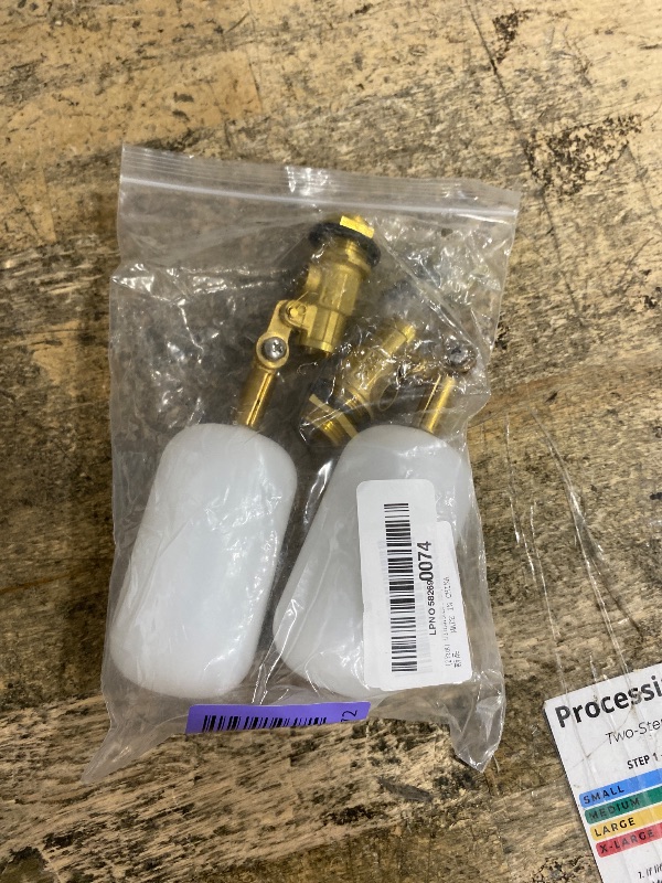 Photo 1 of ?2 Pack?1/2 Inch Brass Water Float Valve - Pool Auto Fill Float Valve - Float Valve for Water Tank-Garden Hose Float Valve, Automatic Water Level Control for Pool, Pond, Fountain, Aquarium