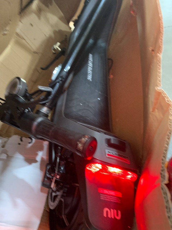 View 8 of **DOESNT POWER ON, FOR PARTS ONLY** NIU KQi 300P All-Terrain Suspension Electric Scooter 20mph | Range 30 miles