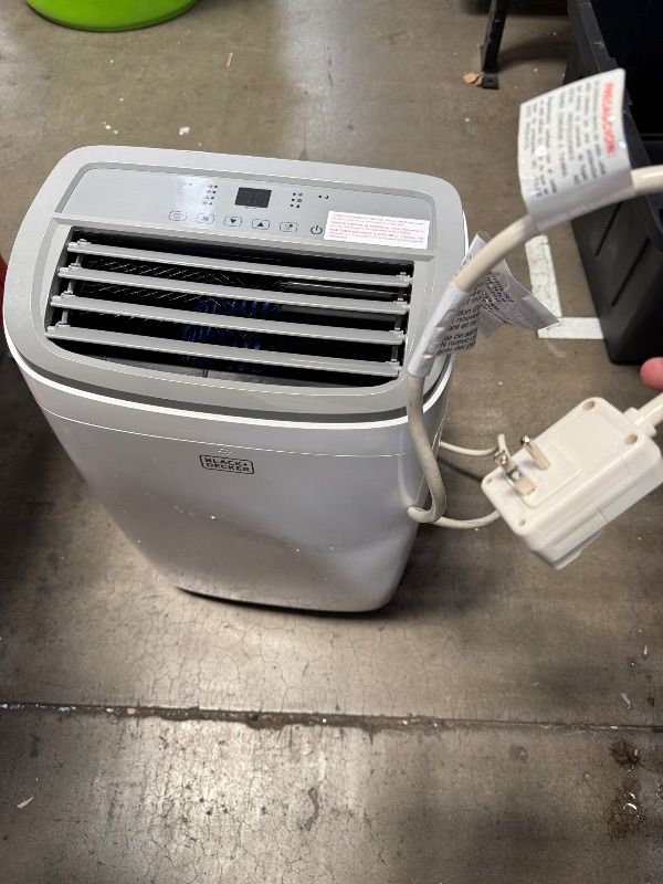 Photo 1 of **DOESNT BLOW COLD AIR** BLACK+DECKER Portable Air Conditioner, 10,000 BTU, BPACT10WT, White