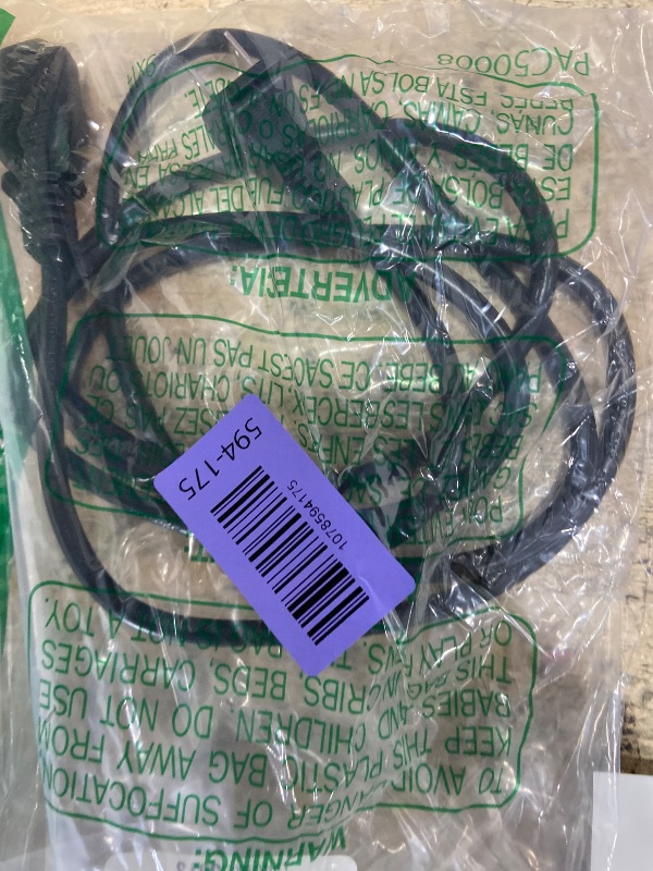 Photo 1 of [UL Listed] 2 Prong AC Power Cord Compatible Sony PS4 Pro PlayStation 4 Pro, Xbox One, Xbox 360 Slim, 360 E Power Cable Replacement