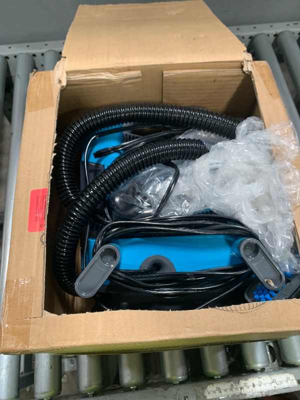 Photo 1 of ***MISSING TANKS***Hausmeister Hydroflex Pro Steam Portable Carpet Spot Cleaner with Steam, 1600W Upholstery Cleaner Machine, 18KPa Strong Suction, Cold/Hot/Steam Modes, Self-Cleaning, for Couch, Car Seats & Rugs