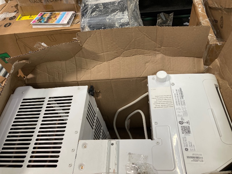 Photo 1 of ***rusty***GE Profile ClearView Inverter Window Air Conditioner Unit, 12,200 BTU, Energy Efficient Cooling up to 550 sq ft., Ultra Quiet, SMART Home Capable, Includes Remote, White