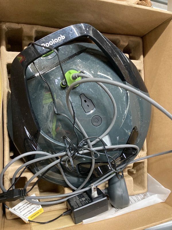 Photo 1 of ***PARTS ONLY***Pooloob PF1 Cordless Pool Vacuum Cleaner Robot for Daily Pool Maintenance, Floor Only Cleaning for Above/In Ground Pools, Triple Filtration, Floating Buoy & Tether, Not for Initial or Deep Cleaning