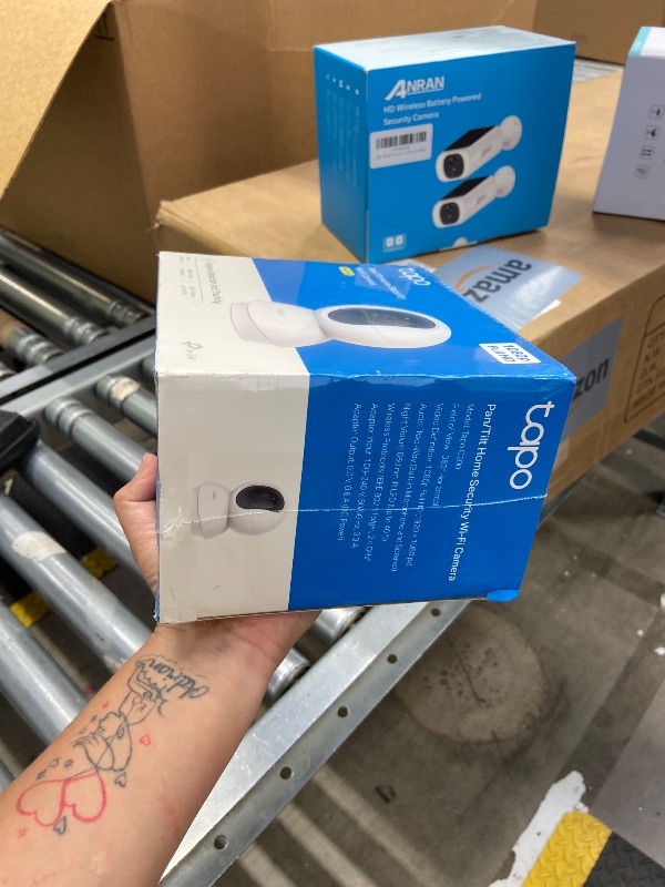 Photo 1 of ****** SEALED BY FACTORY ******TP-Link Tapo Pan/Tilt Security Camera for Baby Monitor, Pet Camera w/Motion Detection, 1080P, 2-Way Audio, Night Vision, Cloud & SD Card Storage, Works with Alexa & Google Home (Tapo C200)