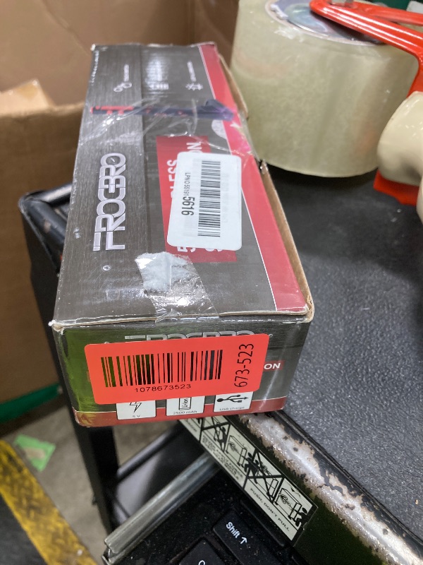 Photo 1 of ***MISSING PIECES -SELLING AS PARTS ONLY*** FrogBro 11W 2500mAh Cordless Soldering Iron Kit, Upgrade Max 968? Fast Heating Portable USB Rechargeable Soldering Iron High Capacity with Touch Sensor & LED Spotlight (adaptor)