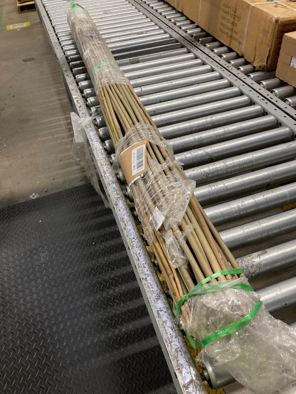 Photo 1 of *Minor damage* 55 Pcs Bamboo Plant Stakes 6 Feet, Oltara Natural Bamboo Sticks Garden Stakes for Climbing Plants Support, Potted Plants, Vegetables,Tomatoes, Beans, Flowers, Trees