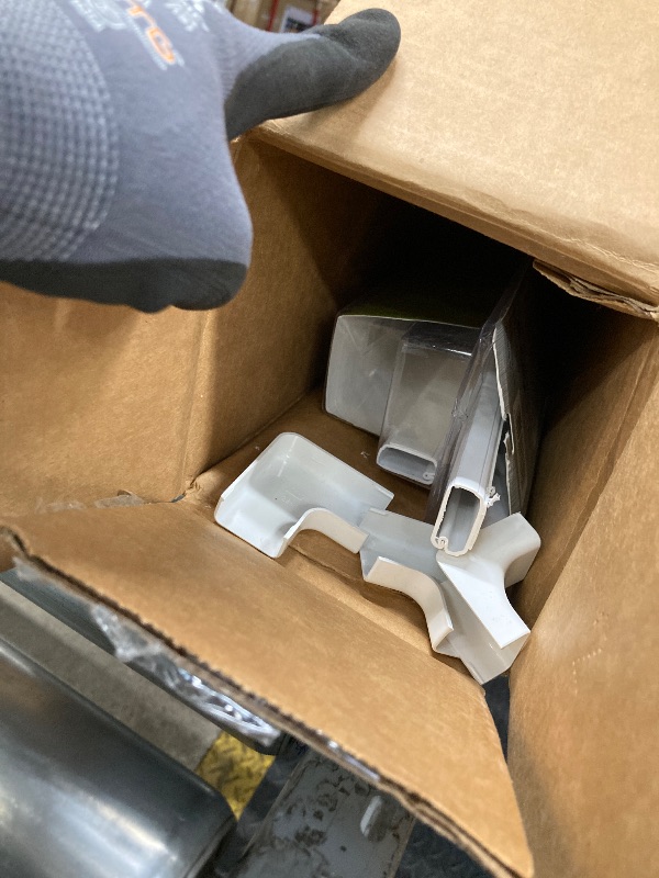 Photo 1 of *Minor damage* Legrand Wiremold Cable Management Kit, CordMate II, Cord Organizer and Hider, Cord Cover, Concealer, and Protector for Wall, Medium Capacity, CMK50