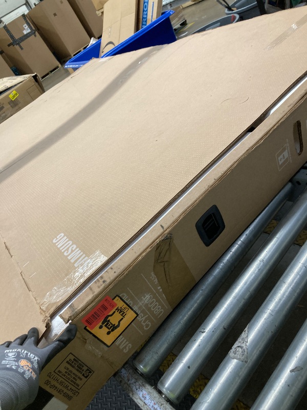 Photo 1 of *NO RETURNS/NO REFUNDS* *Screen Cracked* Samsung 85-Inch Class Crystal UHD U8000F 4K Smart TV (2025 Model) Endless Free Content, Processor, MetalStream Design, Knox Security, Alexa Built-in