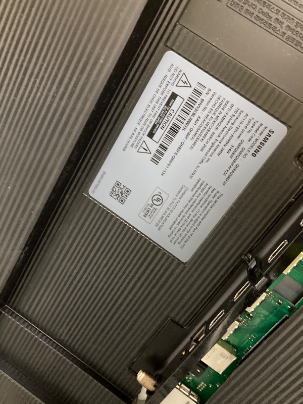 Photo 1 of *NO RETURNS/NO REFUNDS* *Major damage to screen/Pieces missing* Samsung 85-Inch Class Neo QLED 4K QN80F Series, Vision AI, Mini LED Smart TV (2025 Model, 85QN80F) Neo Quantum HDR, Object Tracking Sound Lite w/Dolby Atmos, NQ4 AI Gen2 Processor, Alexa Buil