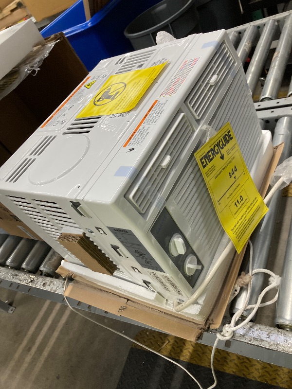 Photo 1 of *Didn't turn on* *Parts only* 5000 Btu Window Air Conditioner, WiFi & App Control, Ultra Quiet, Enabled Saddle Window AC Unit Cools Up to 300 Sq. ft, Cooling, Dehumidifier, Flexible for Home/Office