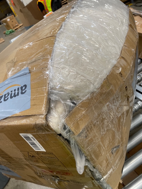 Photo 1 of ***MISSING PIECES -SELLING AS INCOMPLETE SET*** Vesgantti 85'' Chenille Couch for Living Room, 3 Seater Comfy Sofa with Wide Armrest, Thick Spring Cushions, Modern Cloud Couch for Apartment, Office, Bedroom, Small Space, Beige