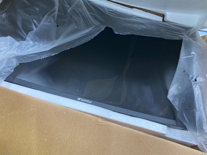Photo 1 of                                               NO REFUNDS

SANSUI 32 Inch Curved 240Hz Gaming Monitor High Refresh Rate, FHD 1080P Gaming PC Monitor HDMI DP1.4, Curved 1500R, 1Ms MPRT, HDR,Metal Stand,VESA Compatible(DP Cable Incl.)