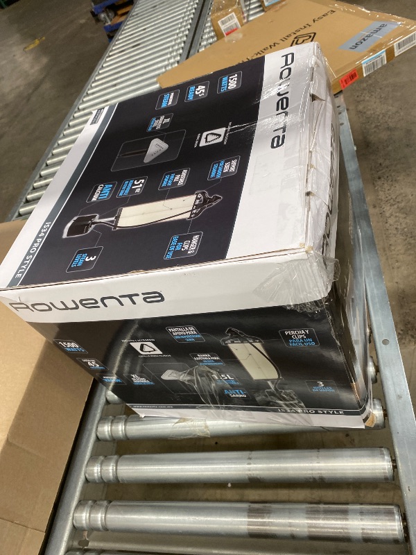 Photo 1 of ***PARTS ONLY***Rowenta Prostyle Full Size Steamer for Clothes with Screen, 63 Inch, 51oz water tank capacity, Flat Surface Included For Easier Steaming, 1500 Watts, Ironing, Fabric Steamer, Garment Steamer IS3440