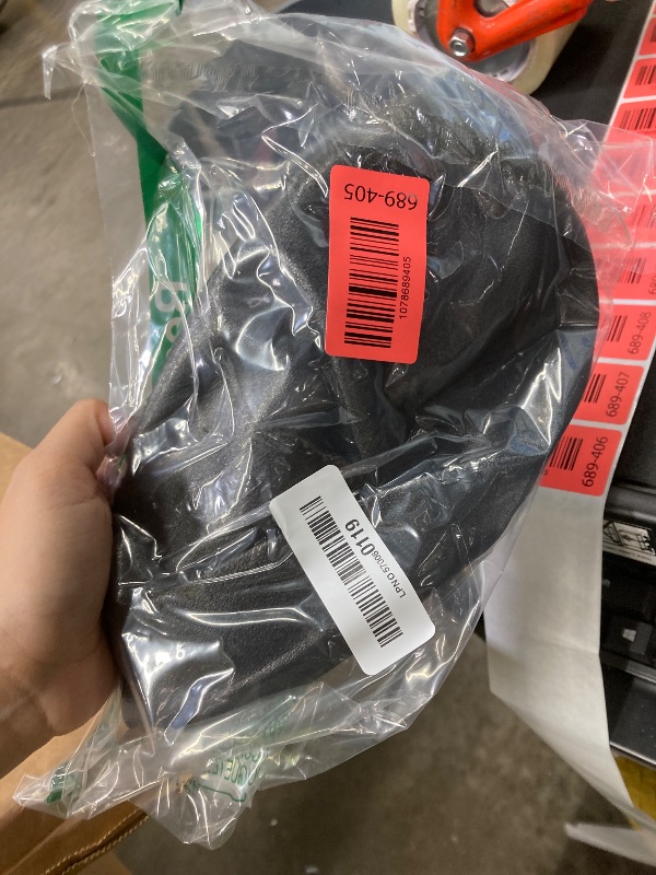 Photo 1 of ***NEEDS A PATCH***BAIMAN Mini Pilates Exercise Yoga Ball, 9 Inch Small Inflatable Exercise Yoga Ball,Core Training and Physical Therapy Equipment, with Pump(Black)***NEEDS A PATCH***
