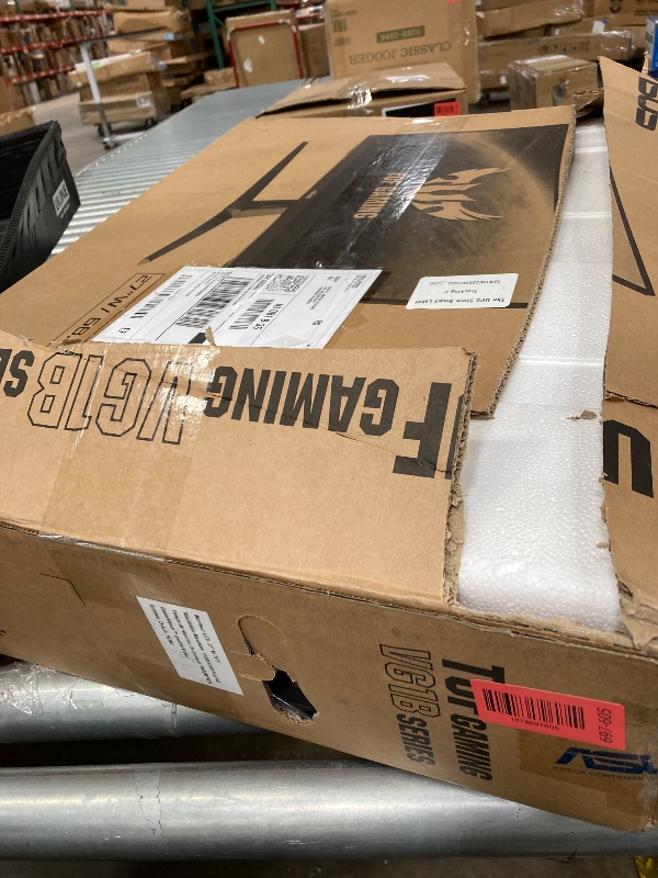 View 3 of ***USED, DAMAGED SELLING AS PARTS ONLY *** ASUS TUF Gaming VG27VH1B 27” Curved Monitor, 1080P Full HD, 165Hz (Supports 144Hz), Extreme Low Motion Blur, Adaptive-sync, FreeSync Premium, 1ms, Eye Care, HDMI D-Sub, Black
