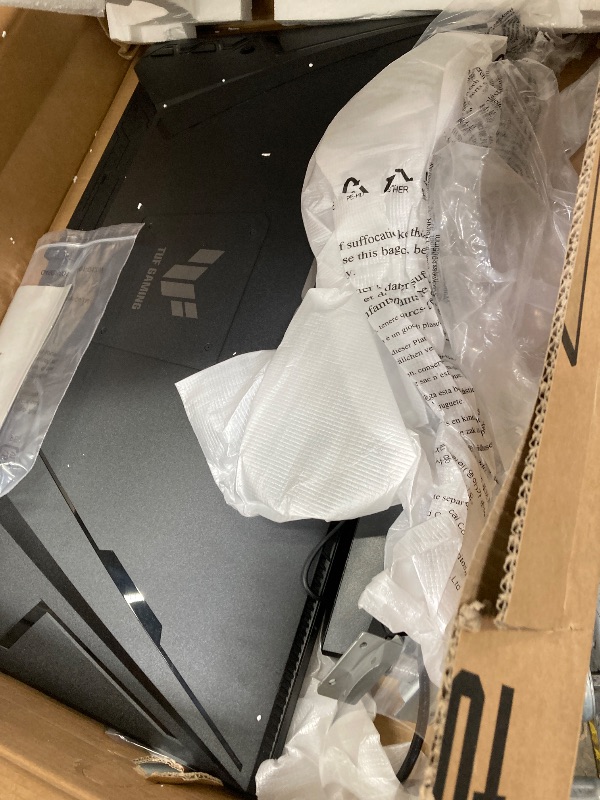 View 2 of ***USED, DAMAGED SELLING AS PARTS ONLY *** ASUS TUF Gaming VG27VH1B 27” Curved Monitor, 1080P Full HD, 165Hz (Supports 144Hz), Extreme Low Motion Blur, Adaptive-sync, FreeSync Premium, 1ms, Eye Care, HDMI D-Sub, Black