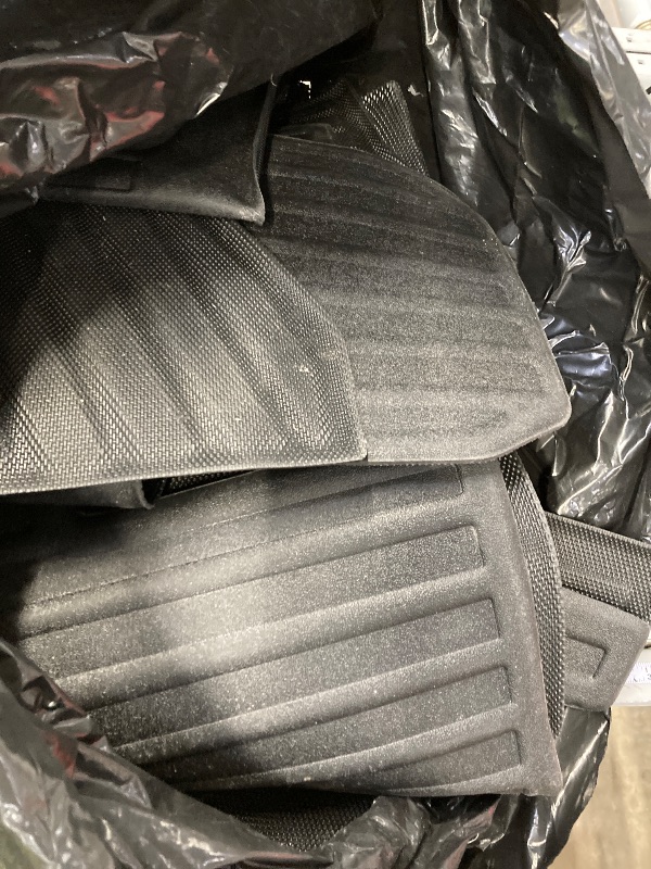 View 2 of **NEEDS CLEANING***for Chrysler Pacifica 2017-2025 2026 7/8 Passenger (No Hybrid) Floor Mats Cargo Liner Carpet All Weather TPE Mat for Voyager 2020-2026, for Pacifica/Voyager 2018 2019 2021 2022 2023 2024 Accessories