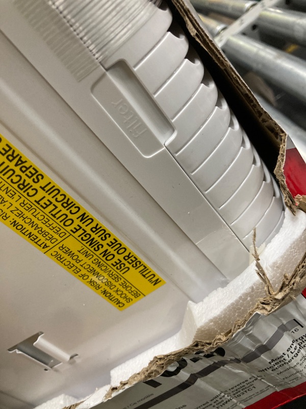 Photo 1 of *Box damaged/Minor scratches* Frigidaire 10,000 BTU Window Air Conditioner with Remote Control, Cools Up to 450 Sq. Ft., Quiet Operation, Eco Mode, 3 Fan Speeds, Auto Restart, White