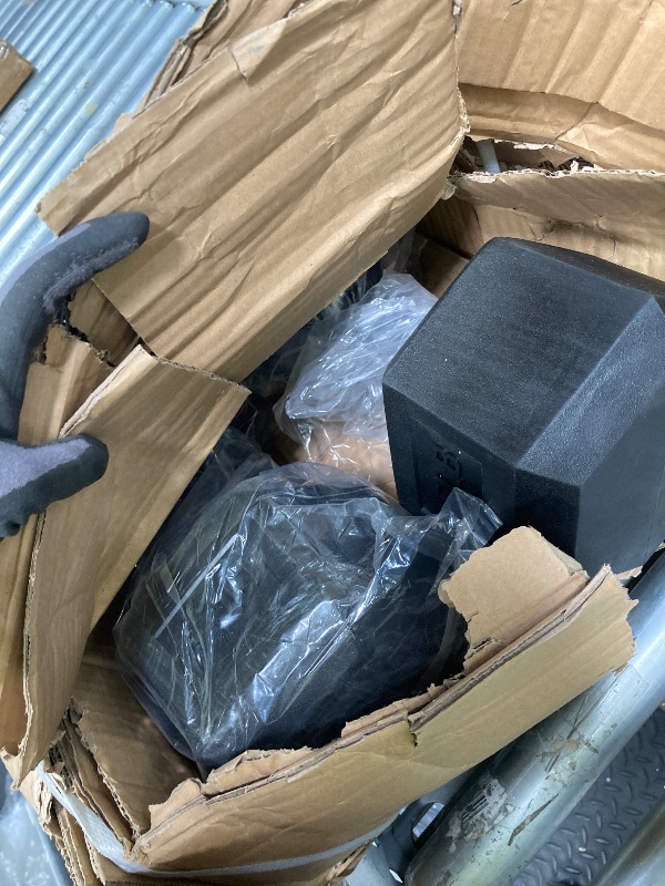 Photo 1 of *Box damaged* Rubber Encased Hex Dumbbell