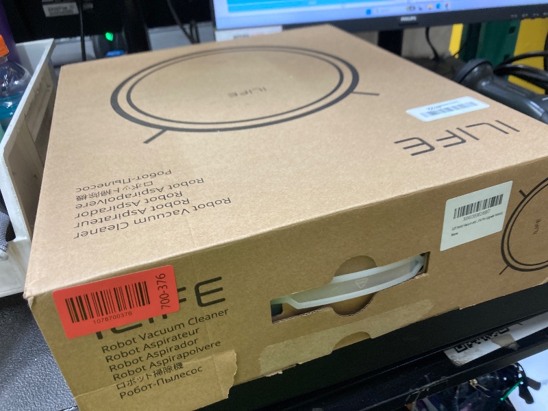 Photo 1 of *USED/DIRTY* ILIFE V5s Plus Robot Vacuum and Mop Combo with Wi-Fi/App/Alexa, Automatic Self-Charging Robotic Vacuum Cleaner, Slim and Quiet, Cleans Hard Floors Carpets and Pet Hair (V5s Pro Upgrade Version)