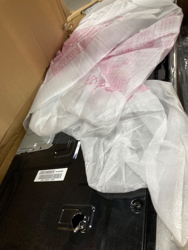 Photo 1 of ***DAMAGED -DENTED -SELLING AS PARTS ONLY*** GE 30" Over-the-Range Microwave, 1.6 Cu. Ft., 1000 Watts, 300 CFM Hood Vent, LED Lighting, Auto Defrost, Easy Mount Install, Stainless Steel, JVM3160RFSS