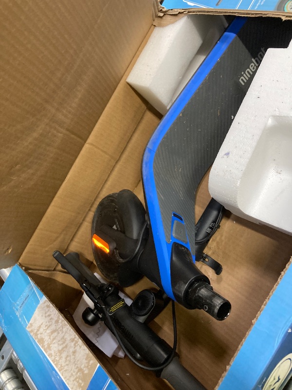 Photo 1 of **NO CHARGER. DAMAGE TO FRAME****Segway Ninebot eKickScooter C2 Pro w/9.3 mi Max Operating Range & 12.4 mph Max Speed, Kids Electric Scooter Designed for Teens Ages 9+, UL-2272 Certified