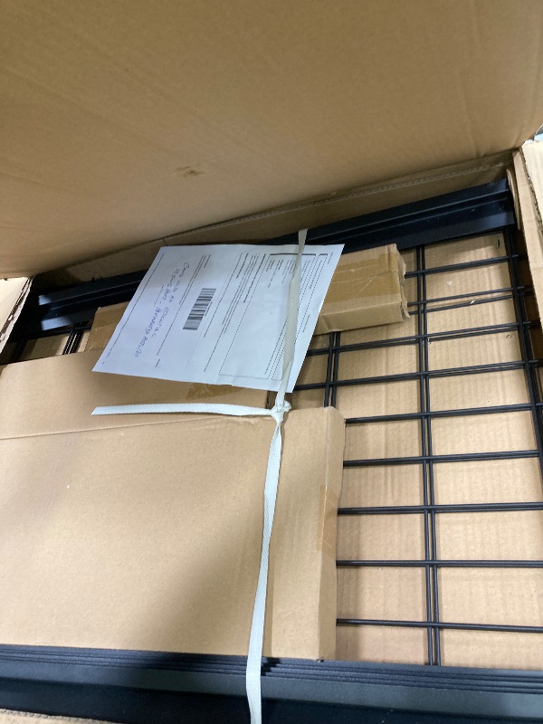 Photo 1 of ***MISSING HARDWARE -SELLING AS IS *** VEVOR Storage Shelves, 3000 lbs, 5 Tier Heavy Duty Garage Shelving, 24" D x 48" W x 72" H Adjustable Metal Shelves for Industrial Shelving Unit Utility Shelf, for Kitchen, Warehouse, Basement, Black