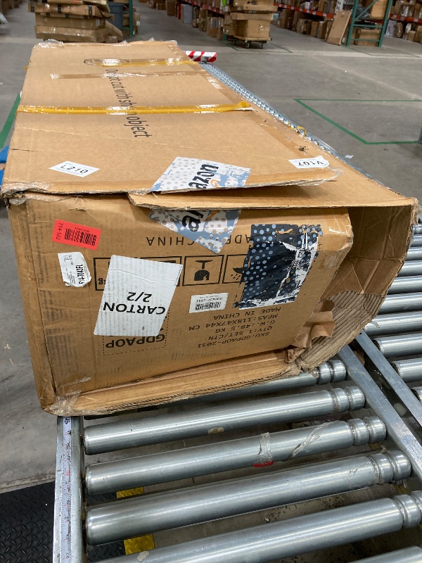 Photo 1 of ***BOX 2 OF 2 -PIECES -SELLING AS INCOMPLETE PARTS ONLY*** Eurmax USA 10x20ft Pop Up Canopy, Commercial Instant Tent for Outdoor Events, Patented No-Tip Rolling Storage Bag with 6 Sandbags,UV & Water Resistant,Heavy Duty Portable Shelter Gazebo,White