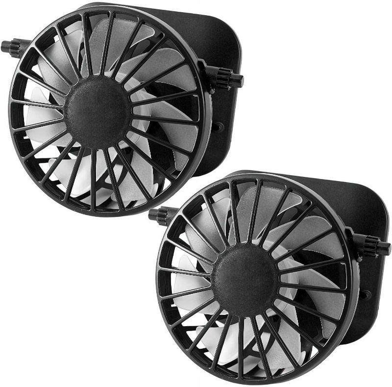 Photo 1 of **2 PACK***Solar Fan Replacement, Mini Solar Powered Fan for Hat Replacement, Portable Solar Fan Lightweight Cooling Fan Hat Accessories for Outdoor Camping Fishing 2 PCS