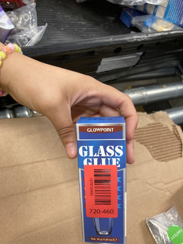Photo 1 of ***HALF FULL***GLOWPOINT Glass Glue, 35g Ultra Strong Clear, Waterproof & Fast, Curing Adhesive for Glass Repair, Mirror, Crystal, Jewelry, and More***HALF FULL***