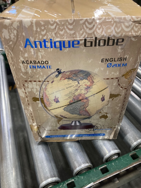 Photo 1 of antique globe 