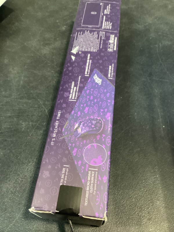 Photo 1 of Razer Gigantus V2 XXL Gaming Mouse Pad: Textured Micro-Weave Cloth Surface - Thick, High-Density Rubber Foam - Anti-Slip Base - Pokemon Gengar Edition