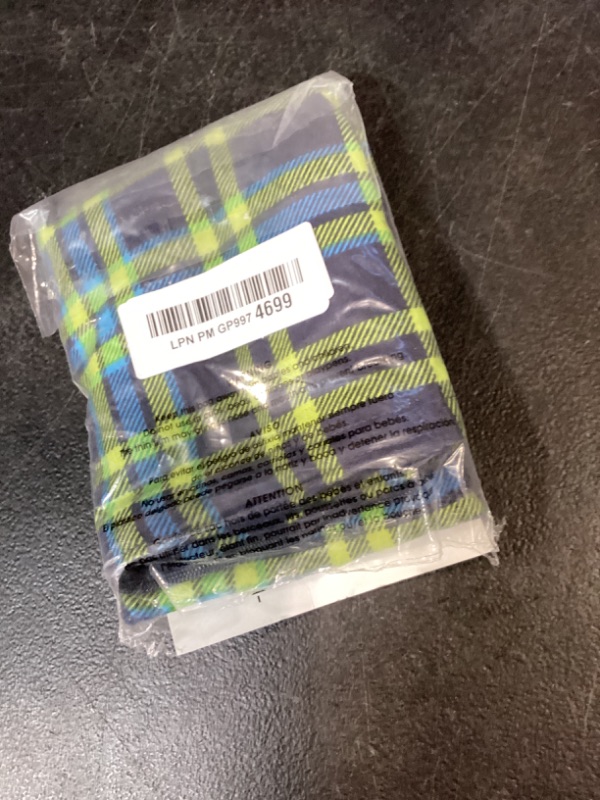 Photo 1 of Heating Pad Replacement Cover, Fits 12 X 15 Electric Heating Pads Cotton Flannel (Lime and Blue Plaid)