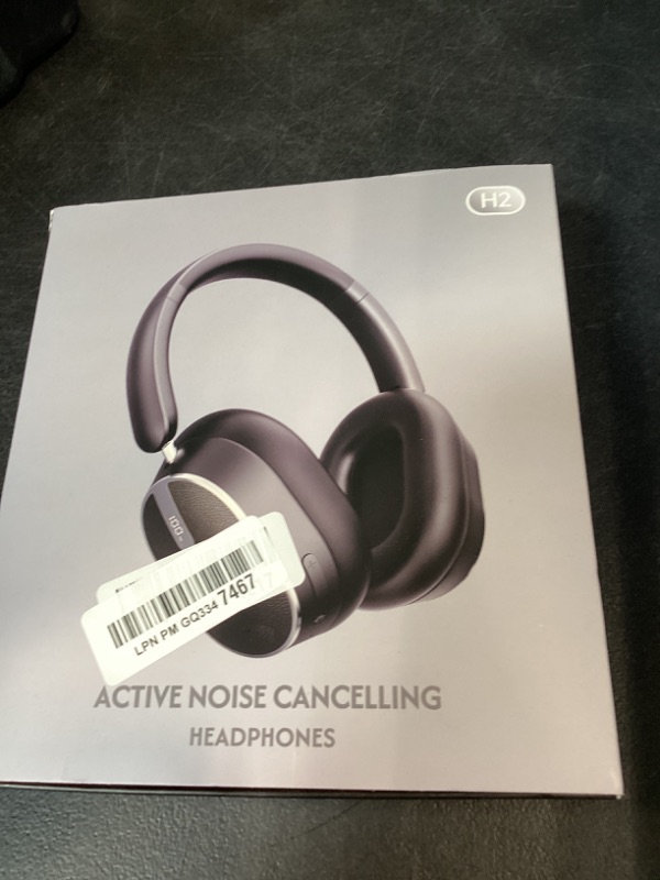 Photo 1 of bmani Noise Isolation Low Delay Game Bluetooth Over-Ear Headsets Charcoal