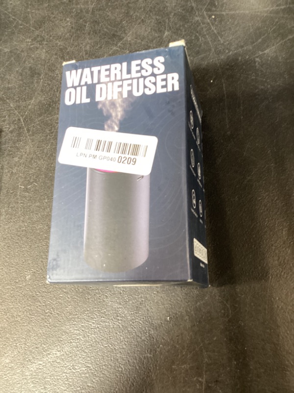 Photo 1 of Waterless Essential Oil Diffuser, Portable Aromatherapy Diffuser,3 Countdown Timers & 3 Mist Levels for Home, Room, Car, Office