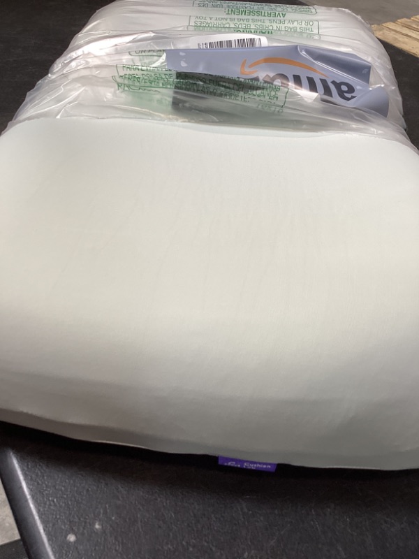 Photo 1 of Cushion Lab Travel Deep Sleep Pillow – Compact Memory Foam Neck Pillow for Sleeping, Portable Pillow for Hotels, Camping, Side & Back Sleepers, On-The-Go – Black