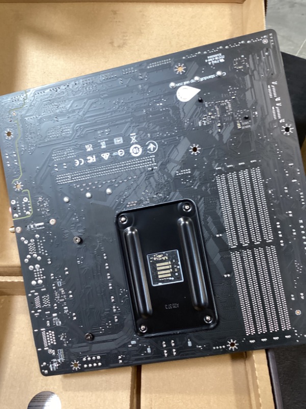 Photo 1 of MSI PRO B550M-VC WiFi ProSeries Motherboard (AMD Ryzen 5000 Series, AM4, DDR4, PCIe 4.0, SATA 6Gb/s, M.2, USB 3.2 Gen 2, HDMI/DP, Wi-Fi 6E, Bluetooth 5.2, mATX)