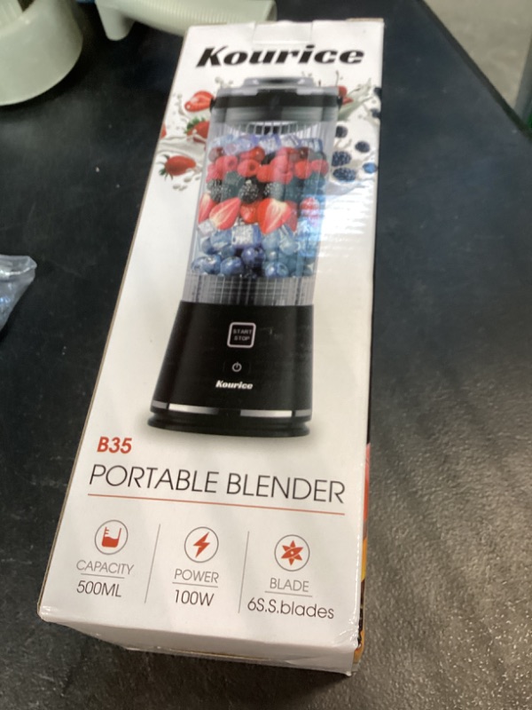 Photo 1 of Smoothie Blender Rechargeable Cordless Small Blenders Home