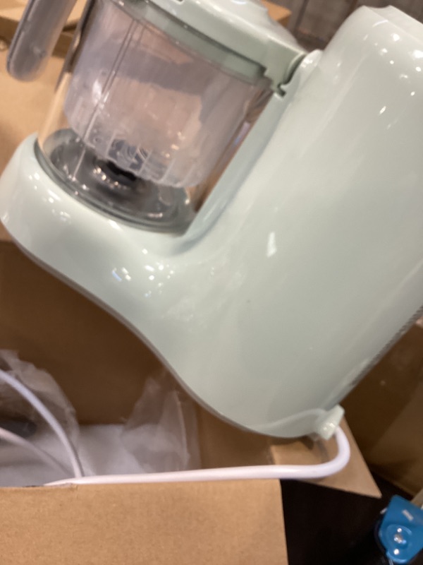 View 3 of Grownsy Baby Food Maker with Steam Basket, One Step Baby Food Processor Steamer Puree Blender Grinder Mills Machine, Auto Cooking Grinding and Sterili-zing for Healthy Homemade Baby Food, Green