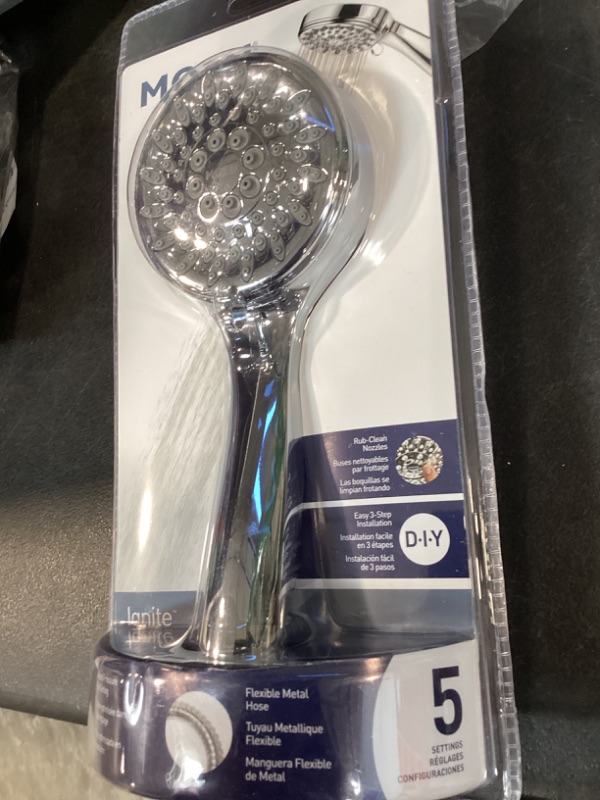 Photo 1 of Moen Ignite Chrome Handheld Shower, 209H0